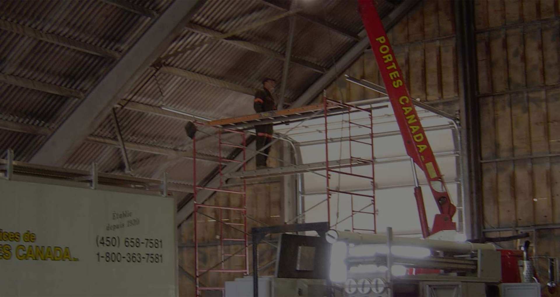 réparation porte de garage Longueuil